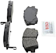 BE349 Front Premium Series Ceramic Brake Pad Set