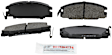 BE363A Front Blue Series Ceramic Brake Pad Set