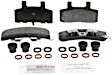 BE369H Front Blue Series Semi-metallic Brake Pad Set