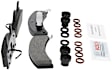 BE369H Front Blue Series Semi-metallic Brake Pad Set
