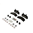 BE370H Front Blue Series Semi-metallic Brake Pad Set