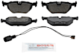BE396 Rear Blue Series Semi-metallic Brake Pad Set