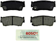 BE418 Front Blue Series Semi-metallic Brake Pad Set