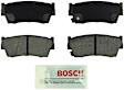 BE418 Front Blue Series Semi-metallic Brake Pad Set