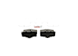 BE436H Front Blue Series Semi-metallic Brake Pad Set