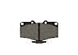 BE436H Front Blue Series Semi-metallic Brake Pad Set