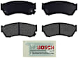1996 Suzuki Swift - Front Semi-metallic Brake Pad Set, 1.3L 4Cyl, Blue Series