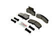BE459H Front Blue Series Semi-metallic Brake Pad Set