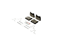 BE45H Front Euroline Series Ceramic Brake Pad Set