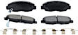 BE465AH Front Blue Series Ceramic Brake Pad Set
