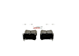 BE466H Front Blue Series Ceramic Brake Pad Set