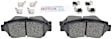 1991 Lexus LS400 - Front Ceramic Brake Pad Set, Blue Series