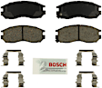 1990 Eagle Talon - Front Ceramic Brake Pad Set, Late, Blue Series