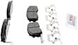 1990 Eagle Talon - Front Ceramic Brake Pad Set, Late, Blue Series