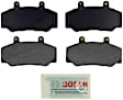 BE492 Front Blue Series Semi-metallic Brake Pad Set