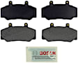 BE492 Front Blue Series Semi-metallic Brake Pad Set