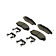 BE503H Front Blue Series Ceramic Brake Pad Set