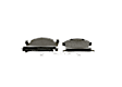 1972 Ford LTD - Front Semi-metallic Brake Pad Set, 6.6L 8Cyl, Late Production, Euroline Series