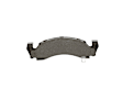 1972 Ford LTD - Front Semi-metallic Brake Pad Set, 6.6L 8Cyl, Late Production, Euroline Series