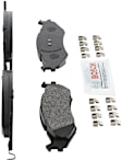 BE521H Front Blue Series Semi-metallic Brake Pad Set