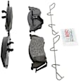BE529H Front Blue Series Semi-metallic Brake Pad Set