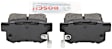 2008 Acura TL - Rear Ceramic Brake Pad Set, Blue Series