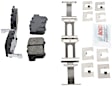 BE537H Rear Blue Series Ceramic Brake Pad Set