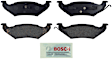 BE544 Rear Blue Series Semi-metallic Brake Pad Set