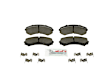 BE550H Front Blue Series Ceramic Brake Pad Set