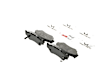 BE556H Front Blue Series Semi-metallic Brake Pad Set