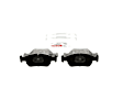 BE558H Front Blue Series Semi-metallic Brake Pad Set