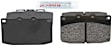 BE585 Front Blue Series Ceramic Brake Pad Set