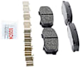 BE606H Rear Blue Series Semi-metallic Brake Pad Set