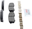 BE606H Rear Blue Series Semi-metallic Brake Pad Set