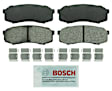BE606H Rear Blue Series Semi-metallic Brake Pad Set