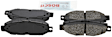 BE613 Rear Blue Series Ceramic Brake Pad Set