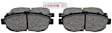 BE619 Front Blue Series Ceramic Brake Pad Set