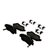 BE621H Front Blue Series Ceramic Brake Pad Set