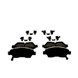 BE621H Front Blue Series Ceramic Brake Pad Set