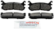BE636 Rear Blue Series Ceramic Brake Pad Set