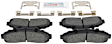BE652H Front Blue Series Ceramic Brake Pad Set