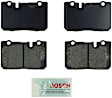 BE665 Front Blue Series Ceramic Brake Pad Set