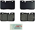 BE665 Front Blue Series Ceramic Brake Pad Set