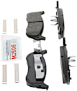 2001 Lincoln Town Car - Rear Ceramic Brake Pad Set, 4.6L 8Cyl, With Phenolic Piston, Blue Series