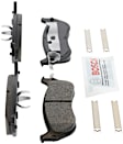 2001 Lincoln Town Car - Rear Ceramic Brake Pad Set, 4.6L 8Cyl, With Phenolic Piston, Blue Series