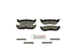 1996 Lincoln Town Car - Rear Ceramic Brake Pad Set, 4.6L 8Cyl, Blue Series