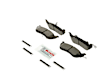 1996 Lincoln Town Car - Rear Ceramic Brake Pad Set, 4.6L 8Cyl, Blue Series