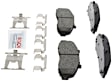 1999 Ford F-150 - Front Ceramic Brake Pad Set, 5 Lug Wheels, Euroline Series