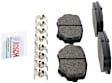 2001 Suzuki Grand Vitara - Front Ceramic Brake Pad Set, Blue Series