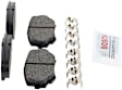 2001 Suzuki Grand Vitara - Front Ceramic Brake Pad Set, Blue Series
